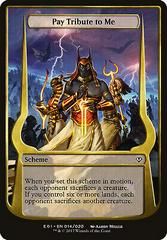 Pay Tribute to Me #14 Magic Archenemy: Nicol Bolas Schemes Prices