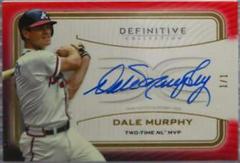 Dale Murphy [Red] #LAC-DM Baseball Cards 2023 Topps Definitive Legendary Autograph Collection Prices