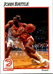 John Battle Basketball Cards 1991 Hoops Prices