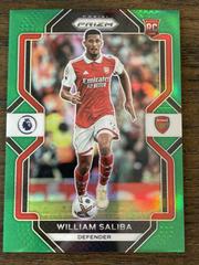 William Saliba [Green] #167 Soccer Cards 2022 Panini Prizm Premier League Prices