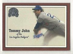 Tommy John Baseball Cards 2000 Fleer Greats Prices