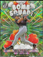 Mike Piazza [Green] Baseball Cards 2023 Panini Donruss Bomb Squad Prices