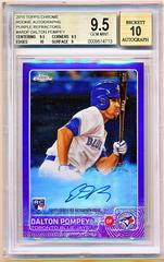 Dalton Pompey [Purple Refractor] #AR-DP Baseball Cards 2015 Topps Chrome Autograph Rookies Prices
