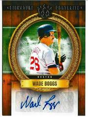 Wade Boggs #SP-WB Baseball Cards 2022 Panini Diamond Kings Signature Portraits Prices