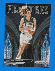 Breanna Stewart #15 Basketball Cards 2022 Panini Prizm WNBA Fireworks Prices