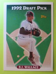 B. J. Wallace Baseball Cards 1993 Topps Gold Prices