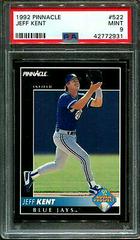 Jeff Kent #522 Baseball Cards 1992 Pinnacle Prices