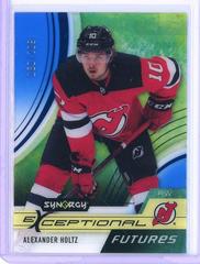 Alexander Holtz [Blue] Hockey Cards 2021 Upper Deck Synergy Exceptional Futures Prices