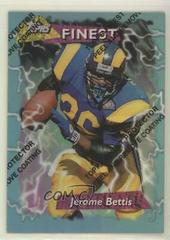 Jerome Bettis [Refractor] #205 Football Cards 1995 Topps Finest Prices