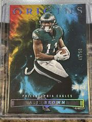 A. J. Brown [Turquoise] Football Cards 2022 Panini Origins Prices