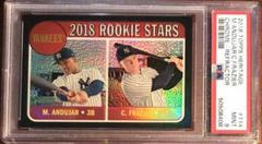 Clint Frazier, Miguel Andujar [Chrome Black Refractor] Baseball Cards 2018 Topps Heritage Prices