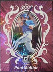 Paul Molitor [Pink Fireworks] #M3K-9 Baseball Cards 2023 Panini Donruss Mr. 3000 Prices