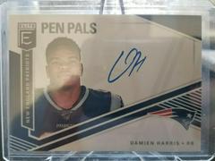 Damien Harris #PP-HA Football Cards 2019 Donruss Elite Pen Pals Autographs Prices
