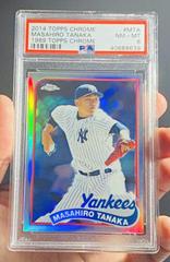 Masahiro Tanaka #MTA Baseball Cards 2014 Topps Chrome 1989 Prices