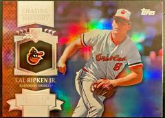 Cal Ripken Jr. [Holofoil] Baseball Cards 2013 Topps Chasing History Prices