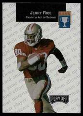 Jerry Rice #H-4 Football Cards 1993 Playoff Headliners Prices