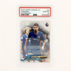Jorginho [Autograph] #24 Soccer Cards 2018 Topps Chrome Premier League Prices