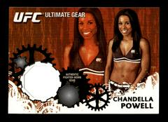 Chandella Powell Ufc Cards 2010 Topps UFC Ultimate Gear Relic Prices