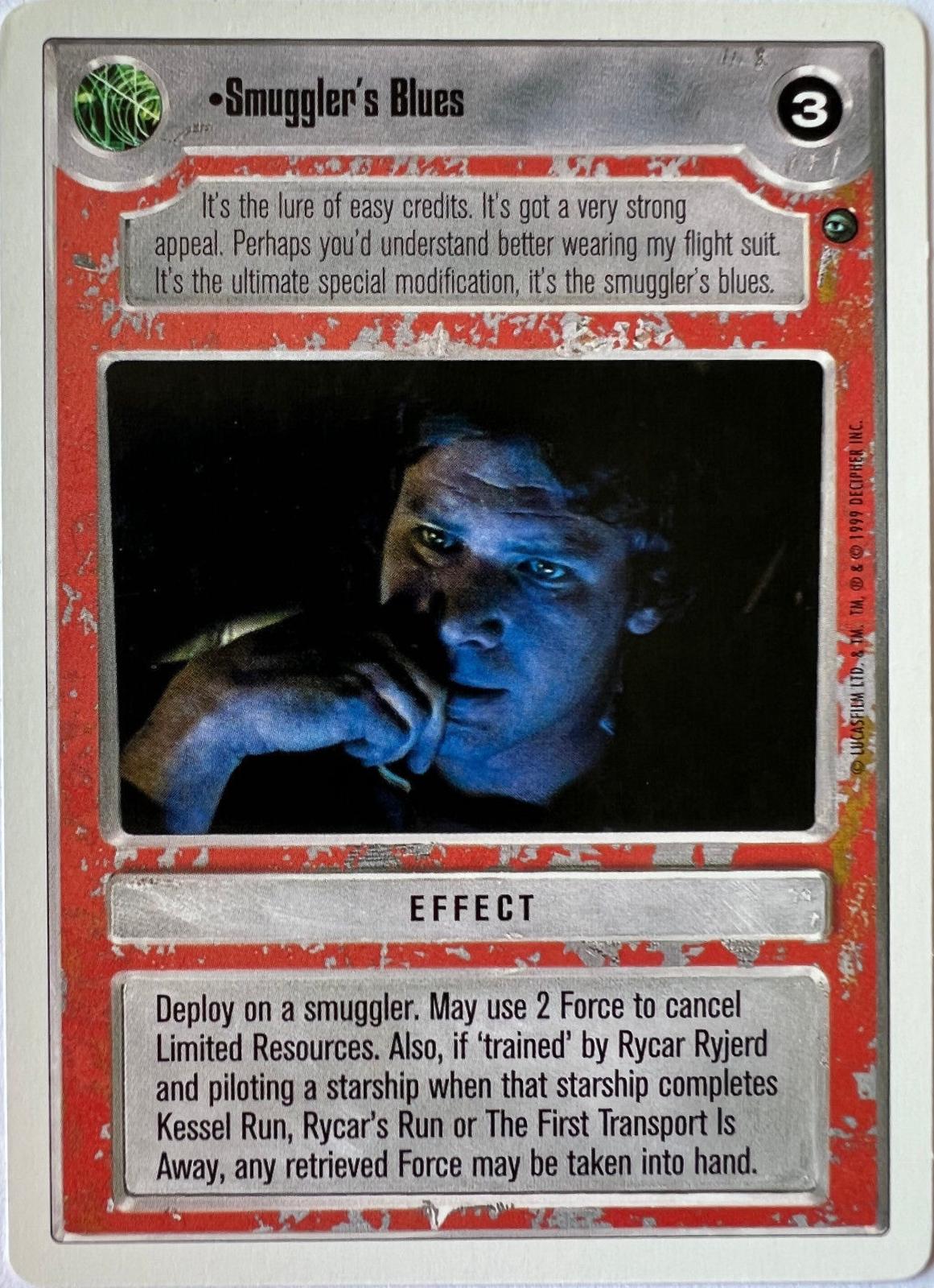 Smuggler's Blues [Revised] Star Wars CCG Dagobah