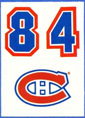 Montreal Canadiens #23 Hockey Cards 1985 Topps Stickers Prices
