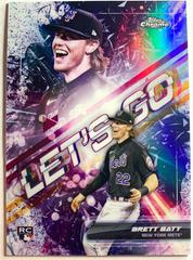 Brett Baty Baseball Cards 2023 Topps Chrome Let's Go Prices