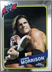 John Morrison Wrestling Cards 2008 Topps Heritage III Chrome WWE Prices