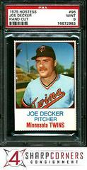 Joe Decker [Hand Cut] #96 Baseball Cards 1975 Hostess Prices