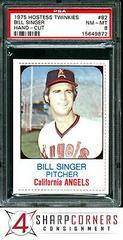 Bill Singer [Hand Cut] #82 Baseball Cards 1975 Hostess Twinkies Prices
