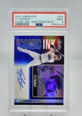 Ty France [Spectrum Blue] #II-TF Baseball Cards 2022 Panini Absolute Iconic Ink Autographs Prices