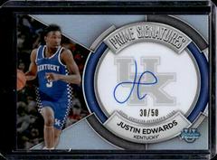 Justin Edwards #PCS-JE Basketball Cards 2023 Bowman Chrome University Prime Signatures Prices