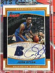 Juan Dixon [Jersey] Basketball Cards 2002 Bowman Signature Edition Prices