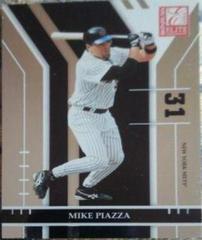 Mike Piazza #124 Baseball Cards 2004 Donruss Elite Prices