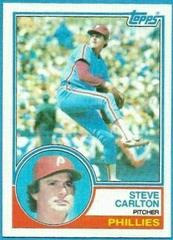 Steve Carlton #70 Baseball Cards 1983 Topps Prices
