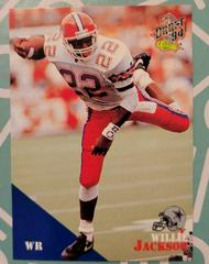 Willie Jackson [Gold] #60 Football Cards 1994 Classic Prices