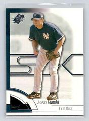Jason Giambi Baseball Cards 2002 Spx Prices