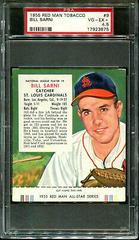 Bill Sarni Baseball Cards 1955 Red Man Tobacco Prices