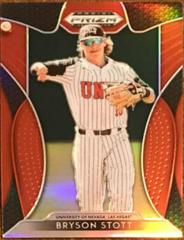 Bryson Stott [Red Prizm] #14 Baseball Cards 2019 Panini Prizm Draft Picks Prices