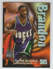Terrell Brandon Super Rave Basketball Cards 1997 Skybox Z Force Prices