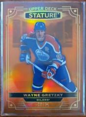 Wayne Gretzky [Orange] #1 Hockey Cards 2022 Upper Deck Stature Prices