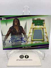 R Truth [Purple] Wrestling Cards 2019 Topps WWE Money in the Bank Mat Relic Autographs Prices