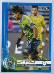 Raul Ruidiaz [Blue] #102 Soccer Cards 2020 Topps MLS Prices