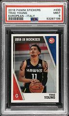 Trae Young #430 Basketball Cards 2018 Panini Stickers European Prices