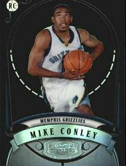 Mike Conley [Black Refractor] Basketball Cards 2007 Bowman Sterling Prices