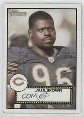 Alex Brown #32 Football Cards 2006 Topps Heritage Prices