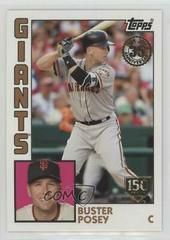 Buster Posey [150th Anniversary] #T84-67 Baseball Cards 2019 Topps 1984 Baseball Prices