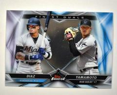 Isan Diaz/Jordan Yamamoto #FD-6 Baseball Cards 2020 Topps Finest Duals Prices
