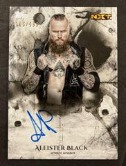 Aleister Black Wrestling Cards 2018 Topps WWE Undisputed Autographs Prices