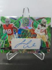Fred Warner [Green] Football Cards 2022 Panini Spectra Full Spectrum Autographs Prices