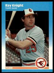 Ray Knight #U-58 Baseball Cards 1987 Fleer Update Glossy Prices