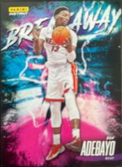Bam Adebayo #14 Basketball Cards 2020 Panini Instant Breakaway Prices